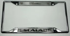 Chrome Metal License Plate Frame with Emblem for Cadillac Escalade (2002–2020)