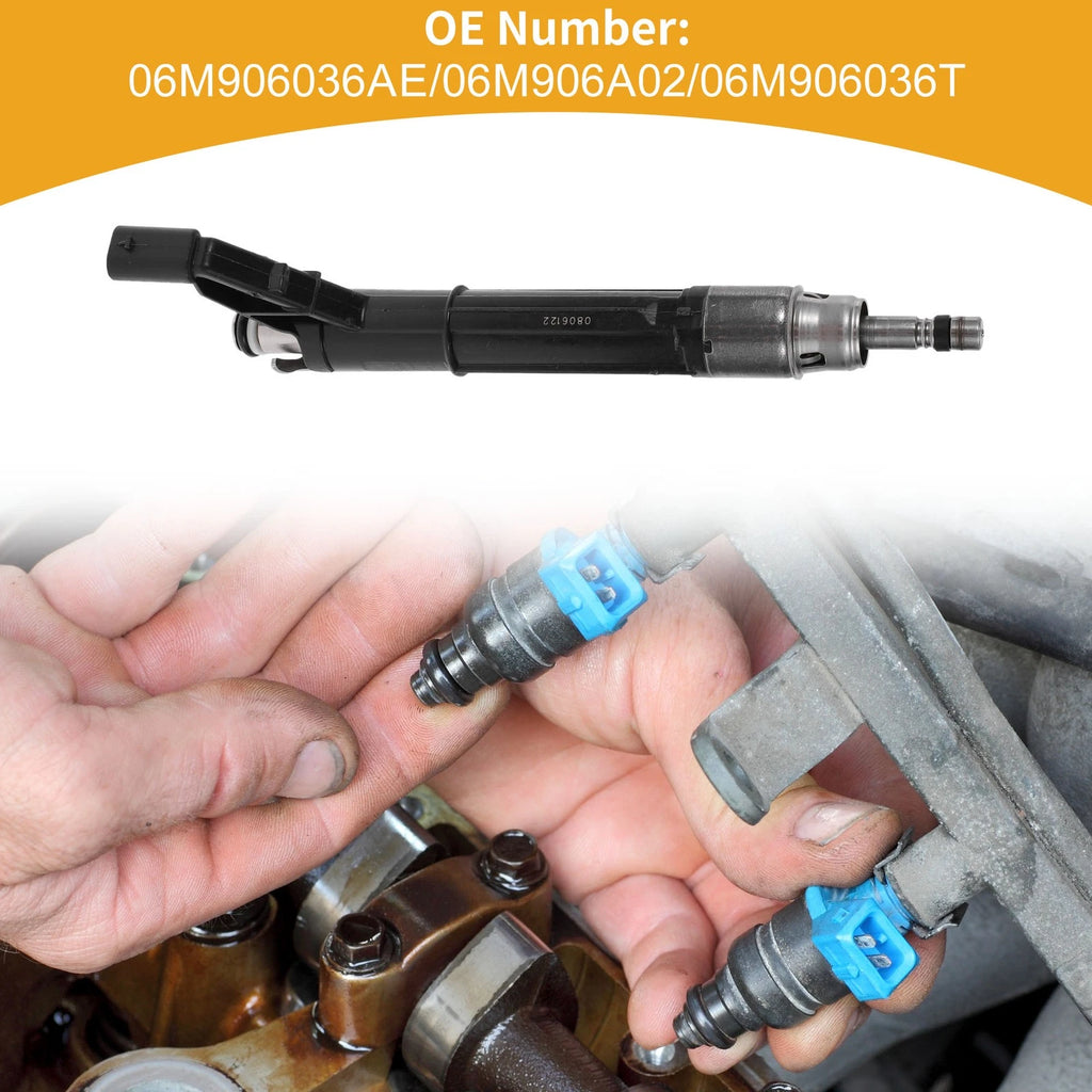 1 Pc Fuel Injector No.06M906036AE for Audi A6 Quattro (2019–2022)