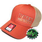Flexfit Hat for Duramax Diesel DMAX Truck (L/XL, Burnt Orange, Mesh Back)
