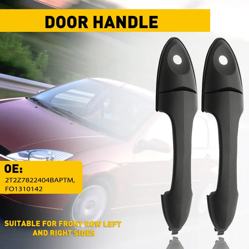 2X Front Left Right Outside Door Handle for Ford Focus (2000–2007)