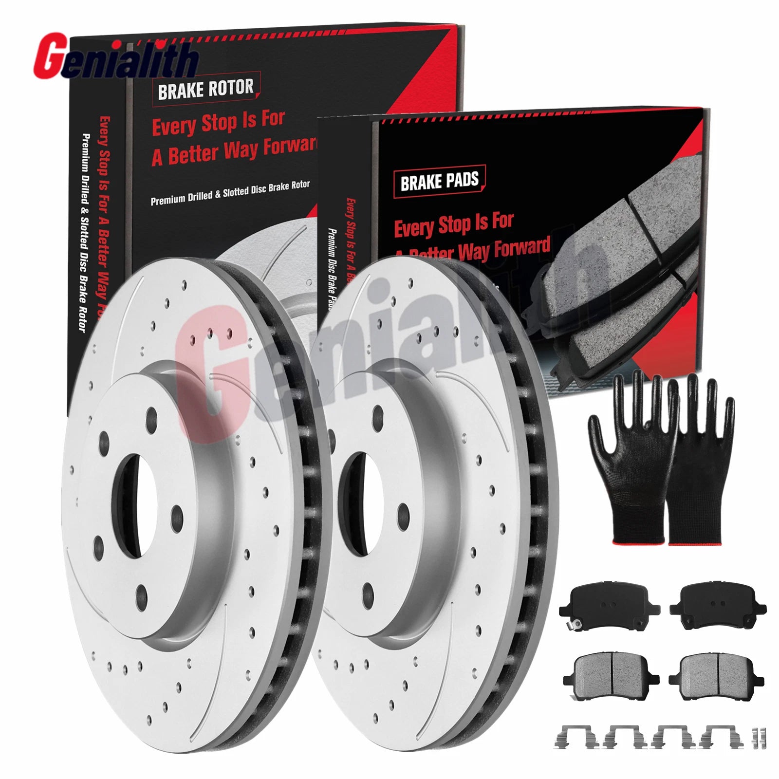 276mm Front Rotors Ceramic Brake Pad for Chevy HHR (2006–2011)