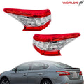 Set of 2 Tail Lights for Nissan Sentra (2013–2015)