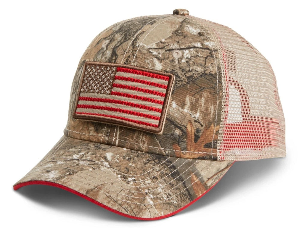 Camo Mesh Cap for Peterbilt Trucks (Fits All Models)