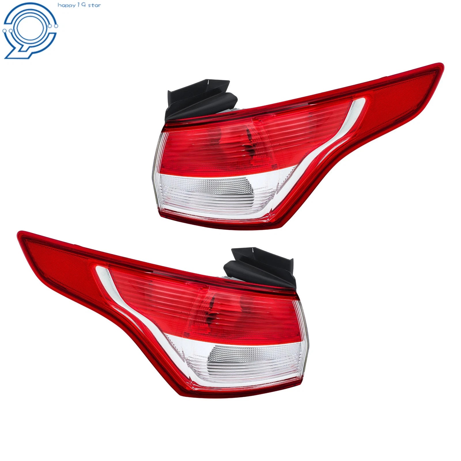 Tail Lights for Ford Escape (2013–2016) Halogen Left+Right Replacement