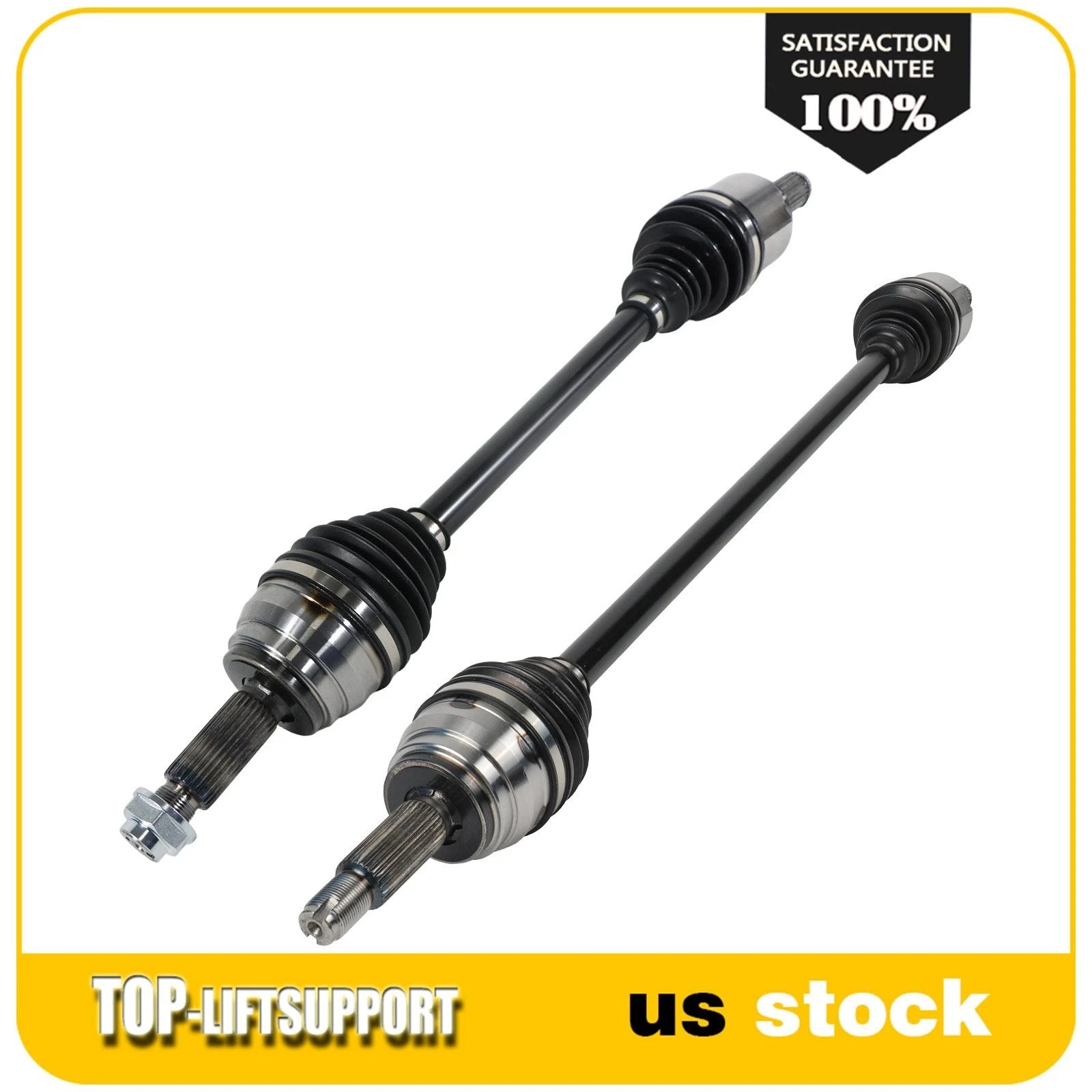 2X Front CV Axle Assembly for Kia Forte (2019–2023)