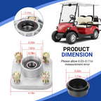 Front Wheel Hub for Yamaha Golf Cart G8 G9 G14 G16 G19 G22 G27 (1990–2023) JG5-WF511-10-00