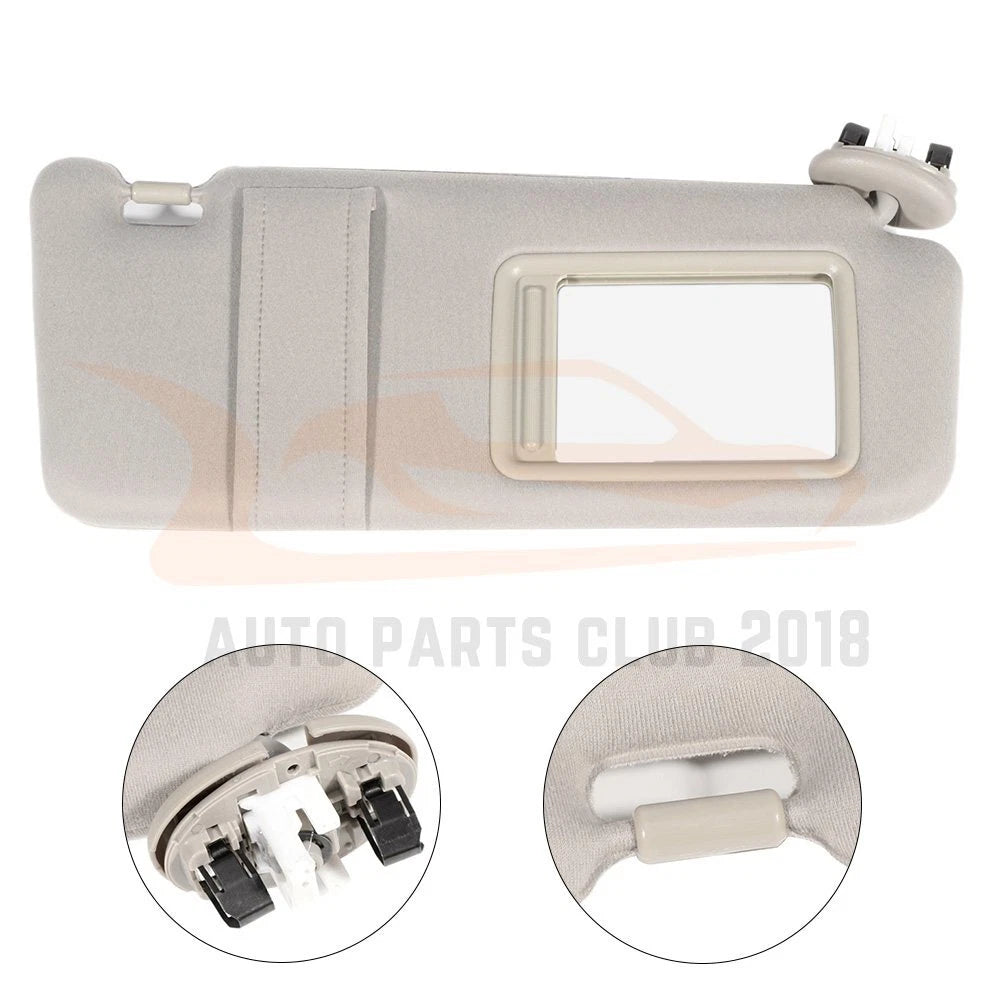 Sun Visor with Vanity Light for Toyota Camry (2006-2011) Beige