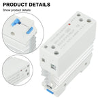Integrated Rail Solid State Relay Module 40A DC Control AC (2010–2023)