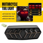 3-in-1 LED Tail Brake Light Sequential Turn Signal for Honda GROM MSX125 CBR650F (2013–2023)