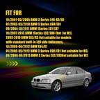 2X Dynamic LED Side Marker Signal Light for BMW E90 E91 E92 E60 E61 E82 (2007–2013)