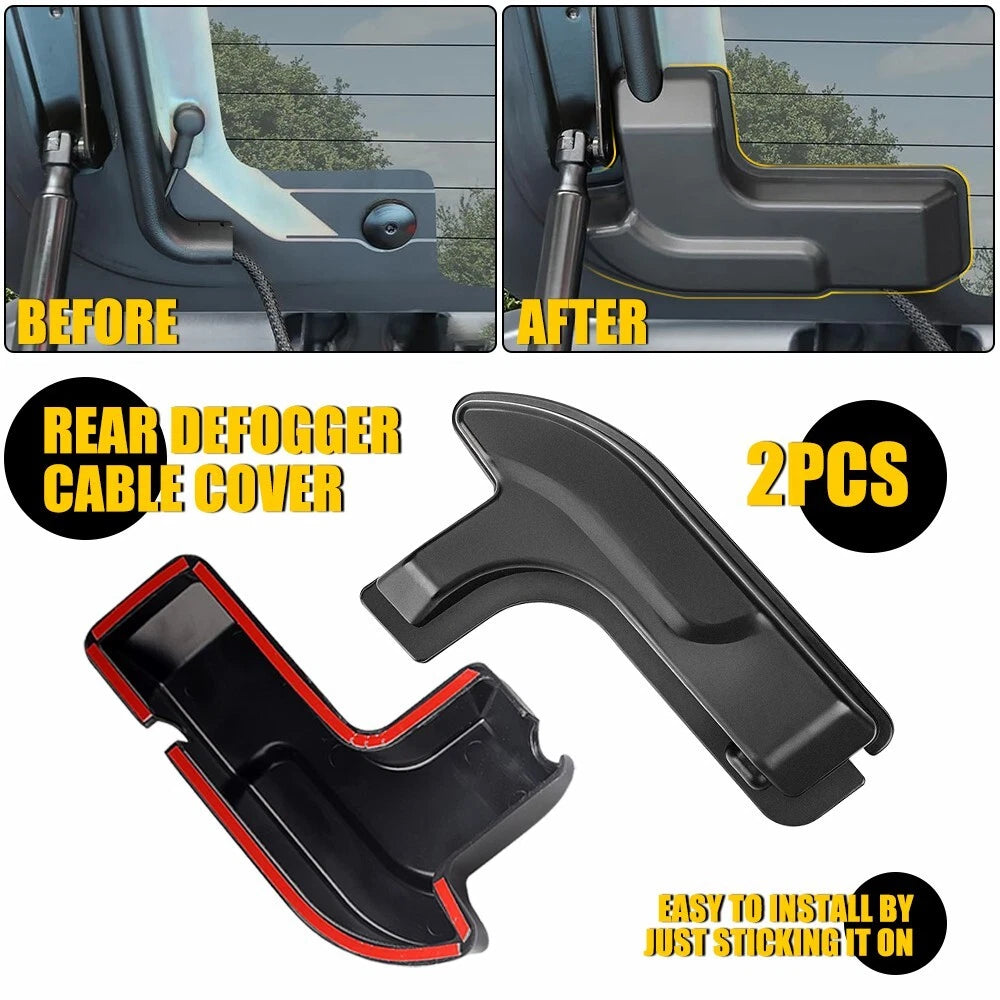 Rear Defogger Cable Cover for Jeep Wrangler JL (2018–2024)