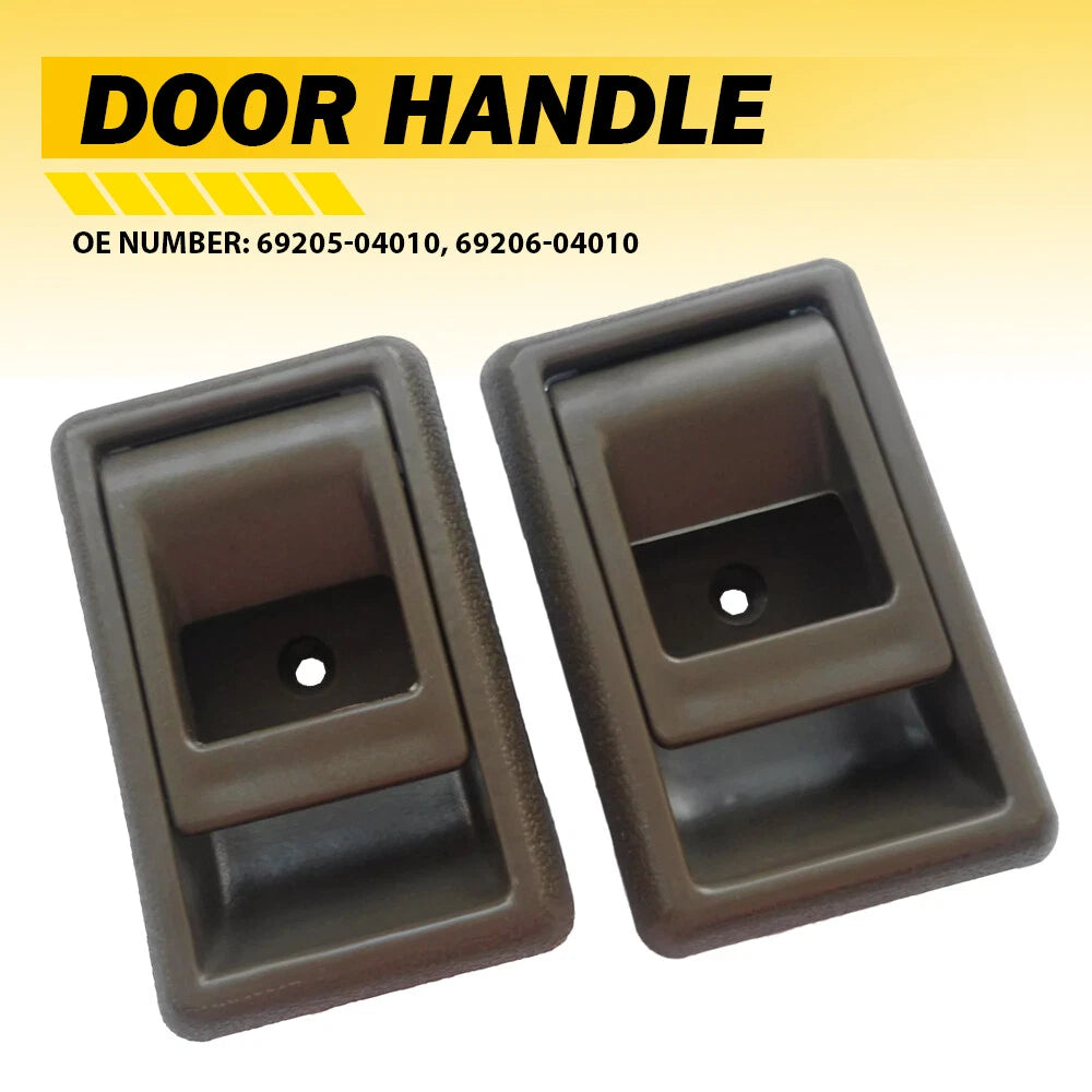 Set of 2 Door Handles for Toyota Tacoma (1995–2000) Brown