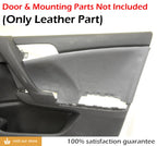 Set of 2 Door Panel Insert Cards for Acura TSX (2009–2014) - Black Leather