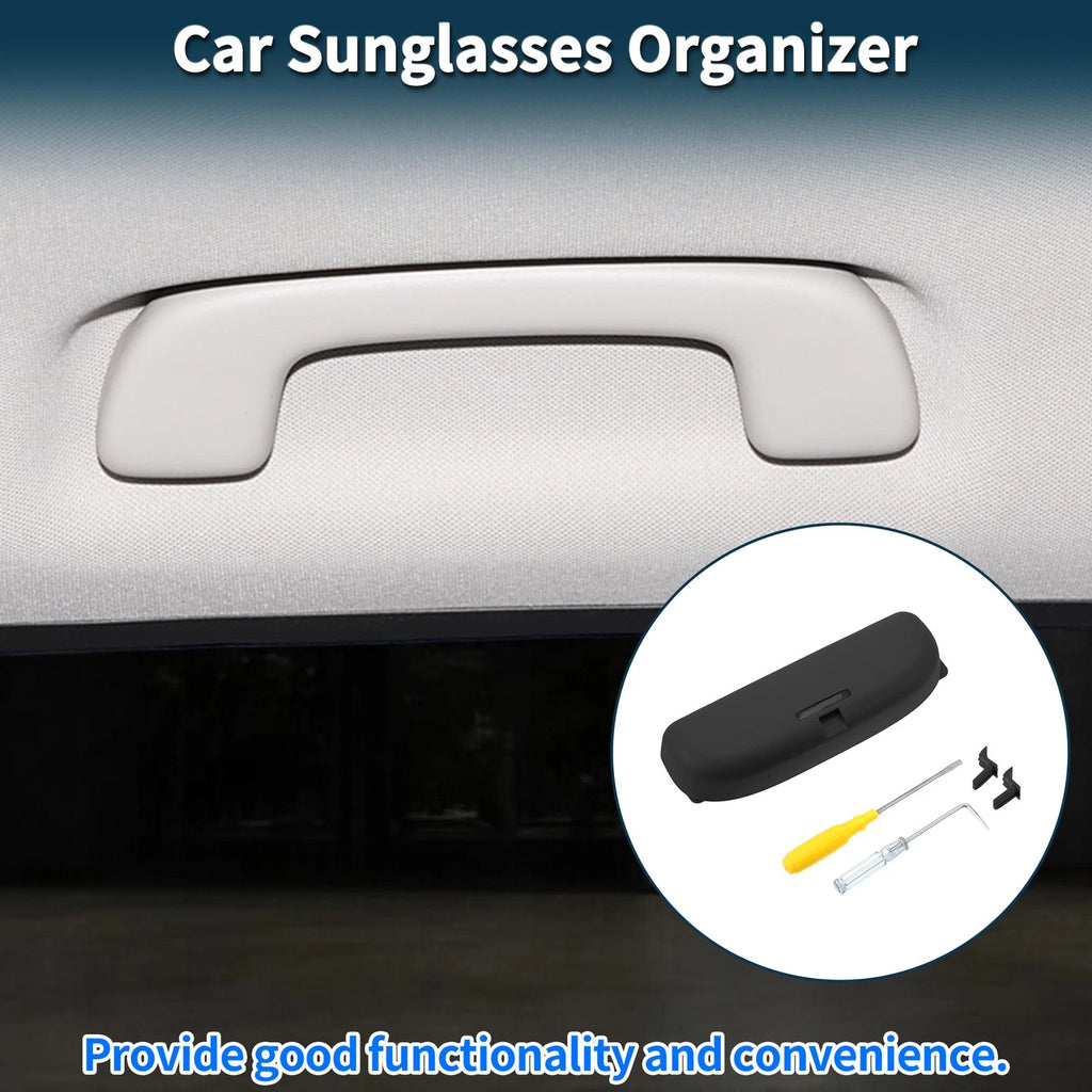 Sunglasses Case for Toyota RAV4 (2019–2023) Eyeglasses Holder ABS Black