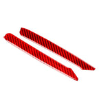 Central Console Side Cover Trim for Subaru Forester (2009–2013) Carbon Fiber Red