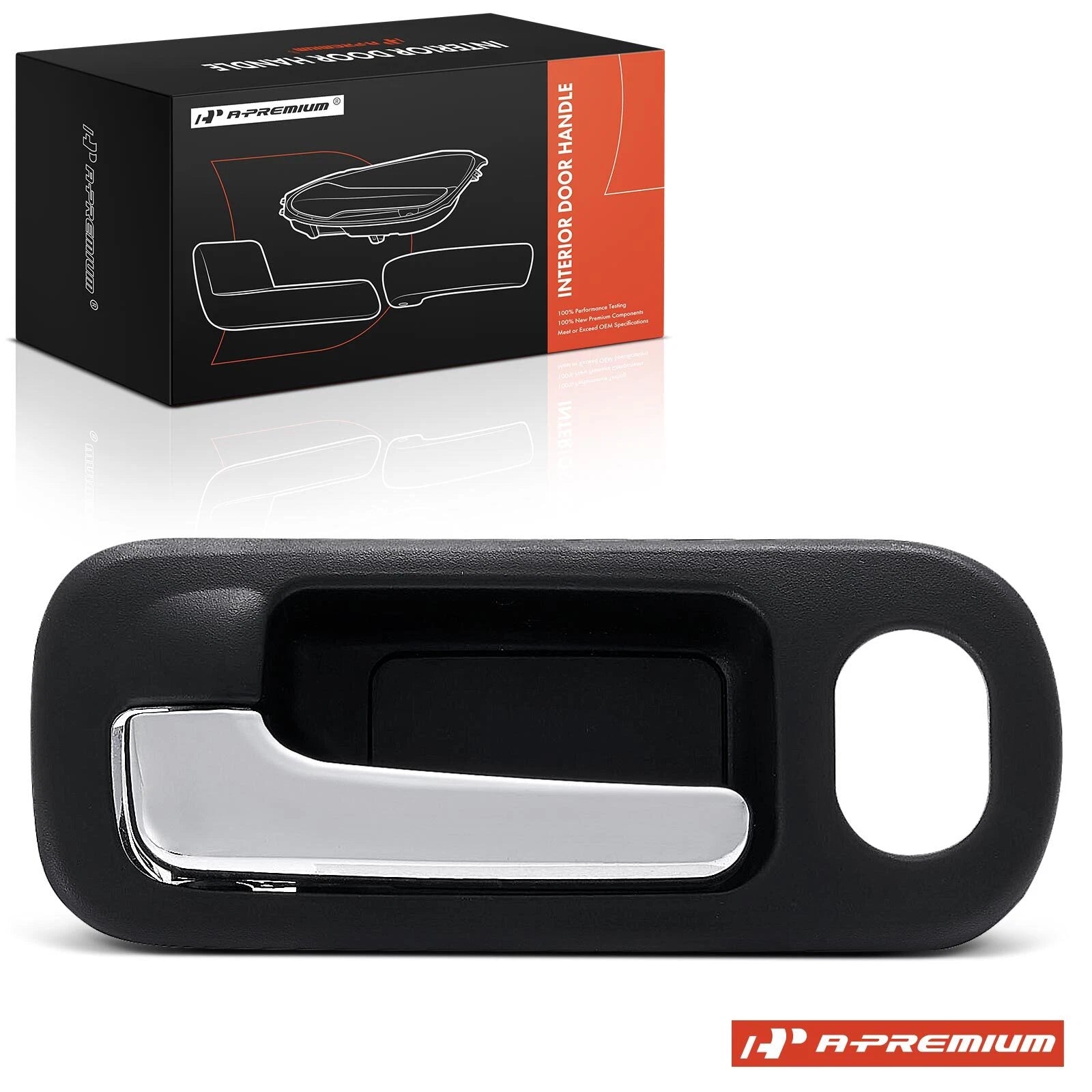 Front Left Plastic Interior Door Handle for Honda Civic (2002–2005)