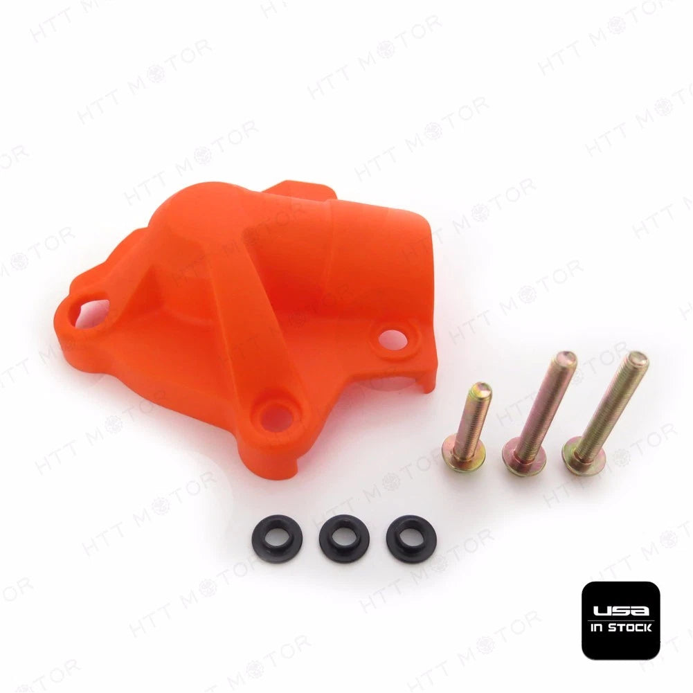 Orange ABS Water Pump Cover Protector for KTM 250 SX-F/XC-F/XCF-W/EXC-F (2014–2015)