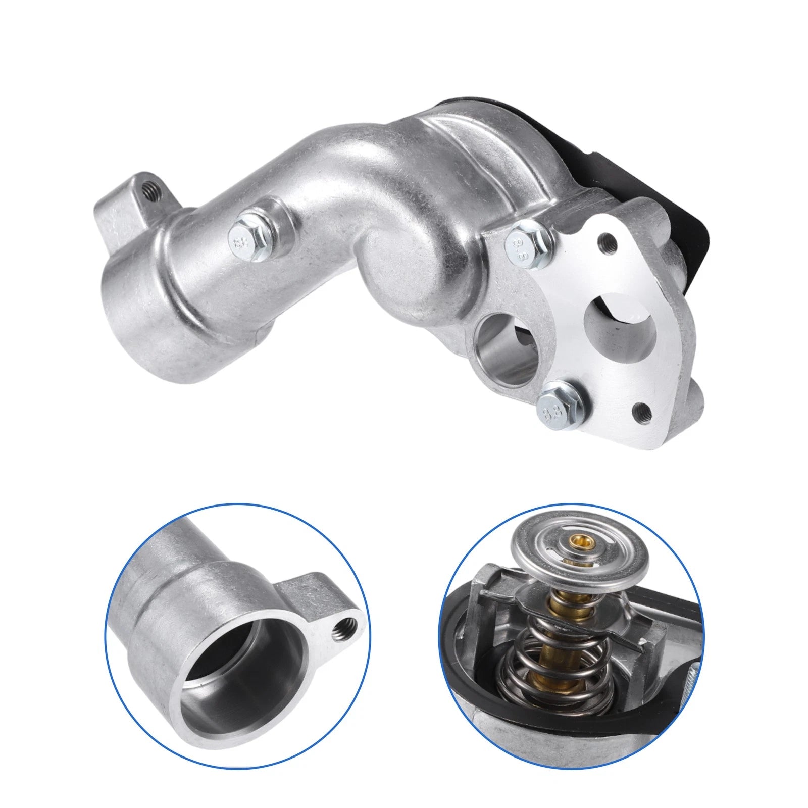 Engine Coolant Thermostat Housing 12597257 for Buick LaCrosse (2005–2008)