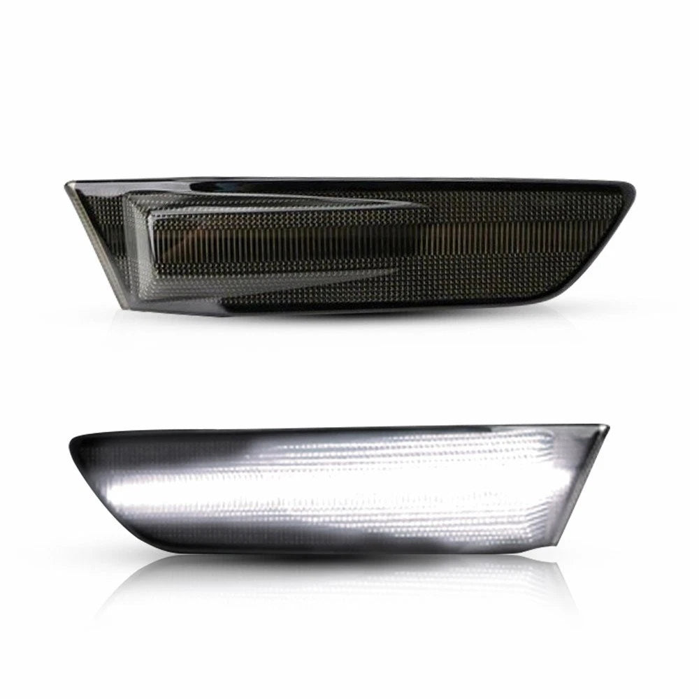 LED Side Marker Signal Light for Infiniti G35 (2003–2007) Front White Smoke