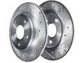 Set of 2 Rear Brake Rotors for Suzuki Kizashi (2010–2013) NP575QP