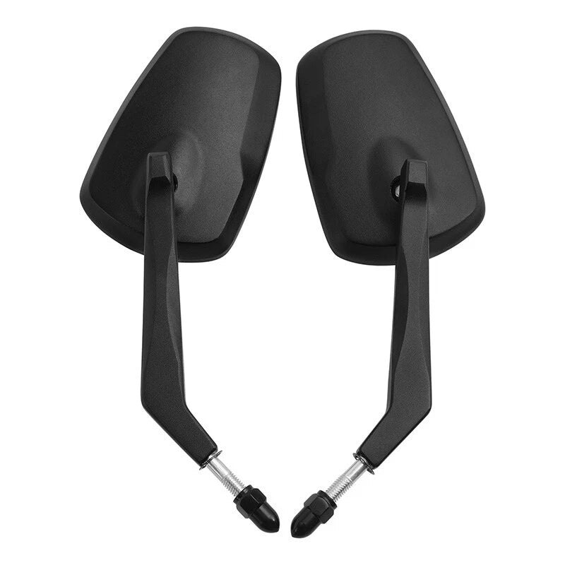 Black Rear View Mirrors for Harley Electra Street Road Glide (1982–2024)