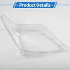 Car Front Left Headlight Lens Cover for Lexus LX570 (2007-2012)
