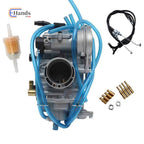 Carburetor & Throttle Cable for Suzuki RMZ450, Honda CRF450R, CRF450X (2002–2014)