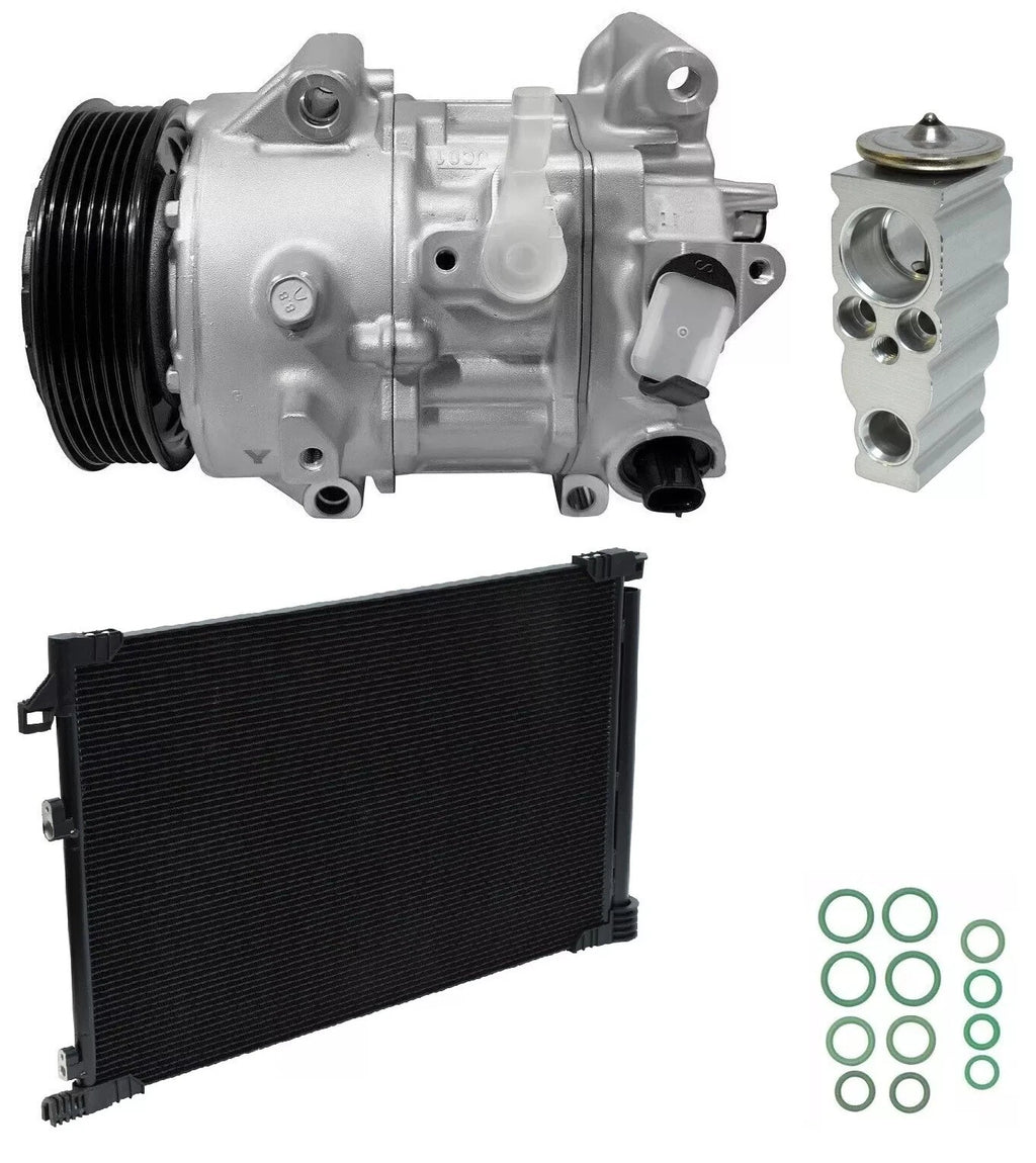 AC Compressor Kit with Condenser for Lexus NX200t 2.0L (2017–2017)