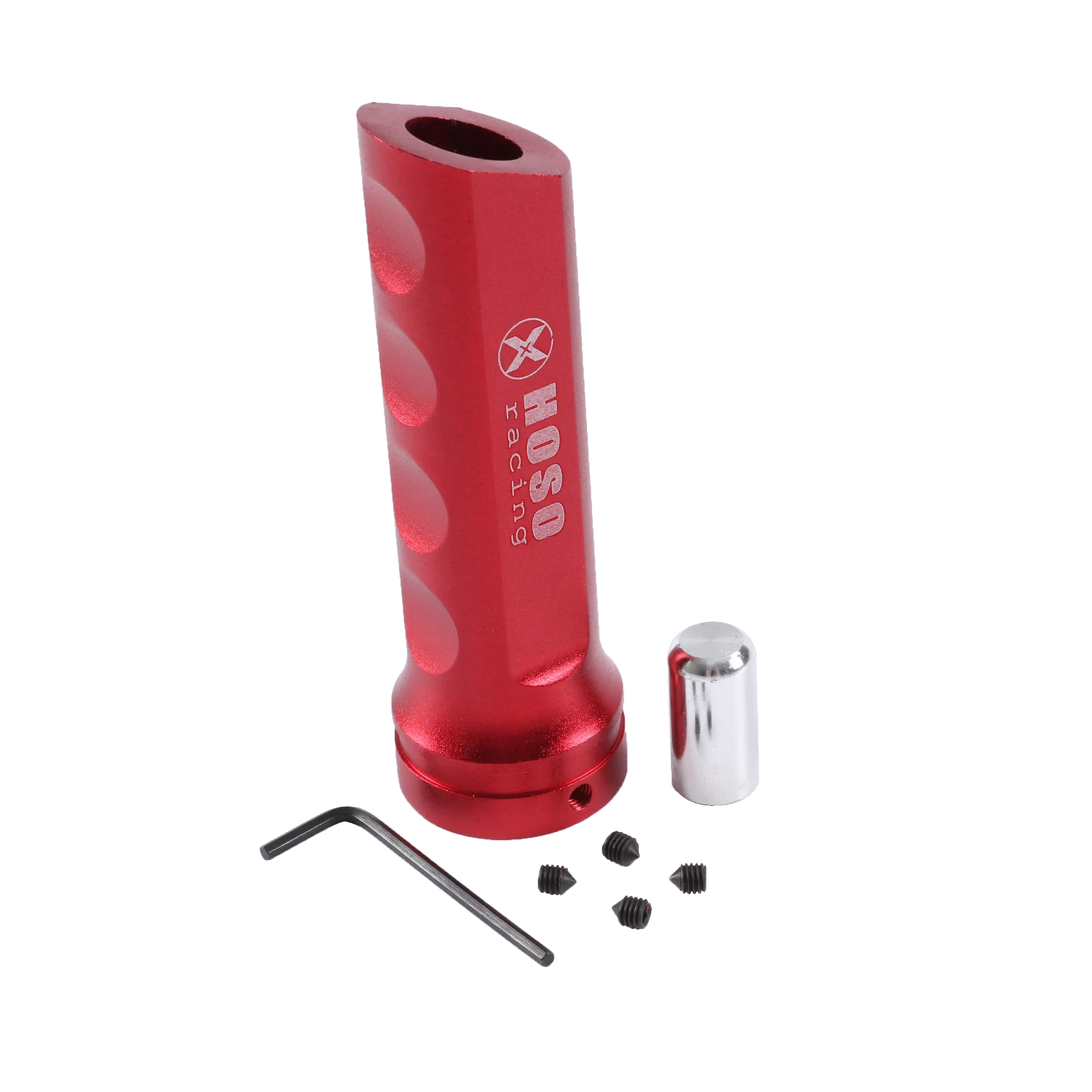 Red Aluminum Hand Brake Sleeve Cover for Universal Fitment