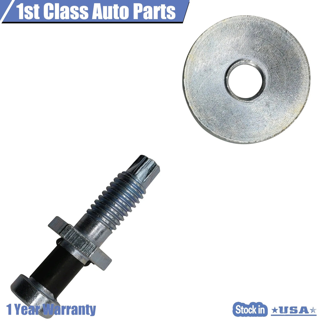 Door Latch Striker Bolt Set for Dodge D150 D250 D350 Plymouth (1984–1993)