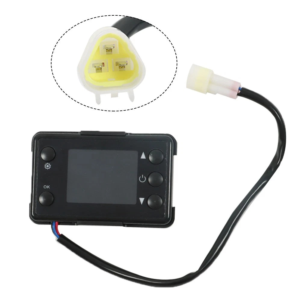 Diesel Heater LCD Thermostat Switch for Trucks and Boats (12V)