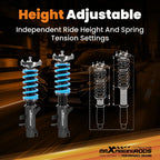 24-Way Coilovers for Ford Focus MK3 (2011-2017)
