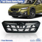 Front Grille for Subaru Crosstrek (2021–2023) Dark Grey & Black Trim