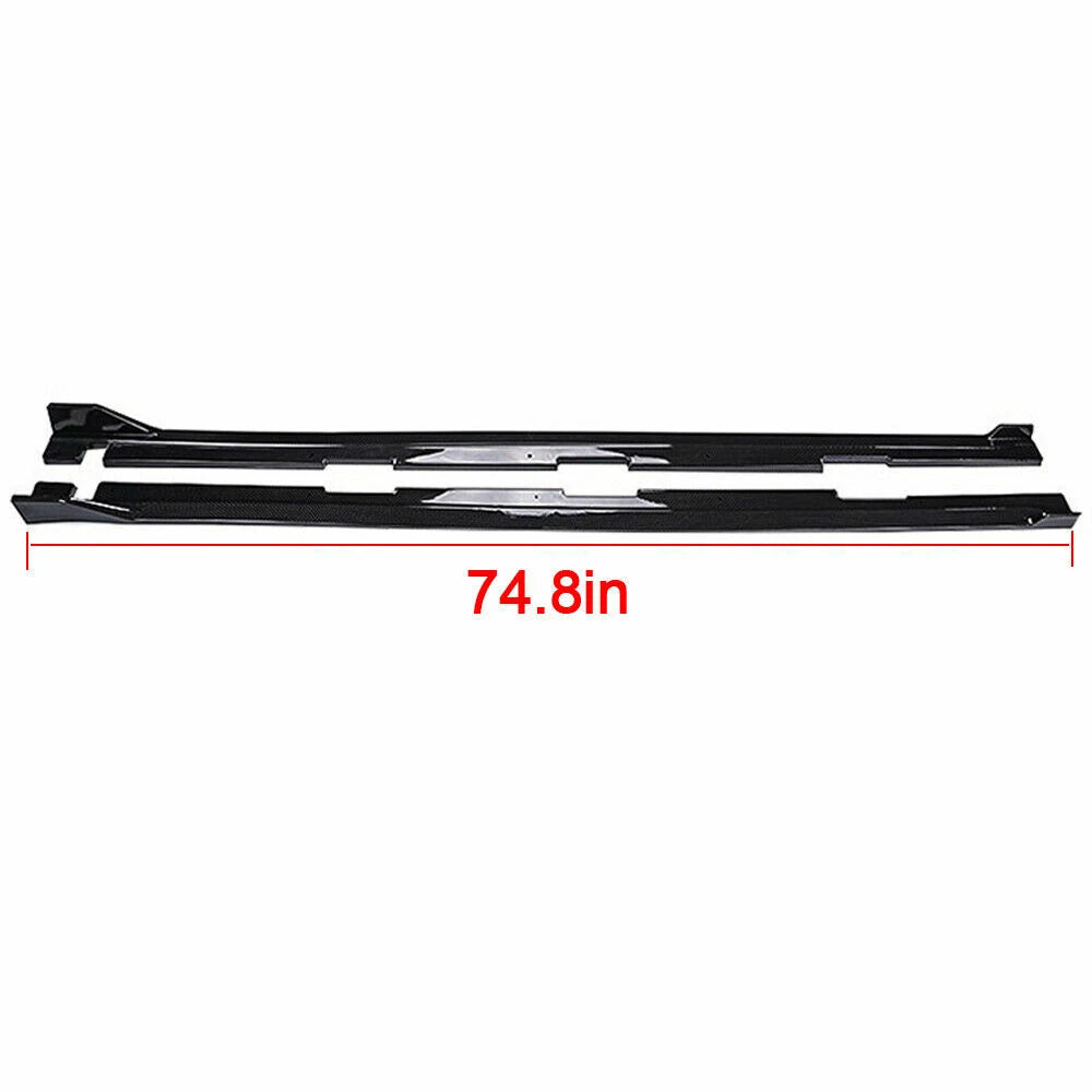 Side Skirt Extension for Honda Civic 4DR Sedan (2016–2019) Type-R Style