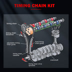 Timing Chain Kit with Head Gasket Set for Nissan Sentra 1.8L (2000–2006)