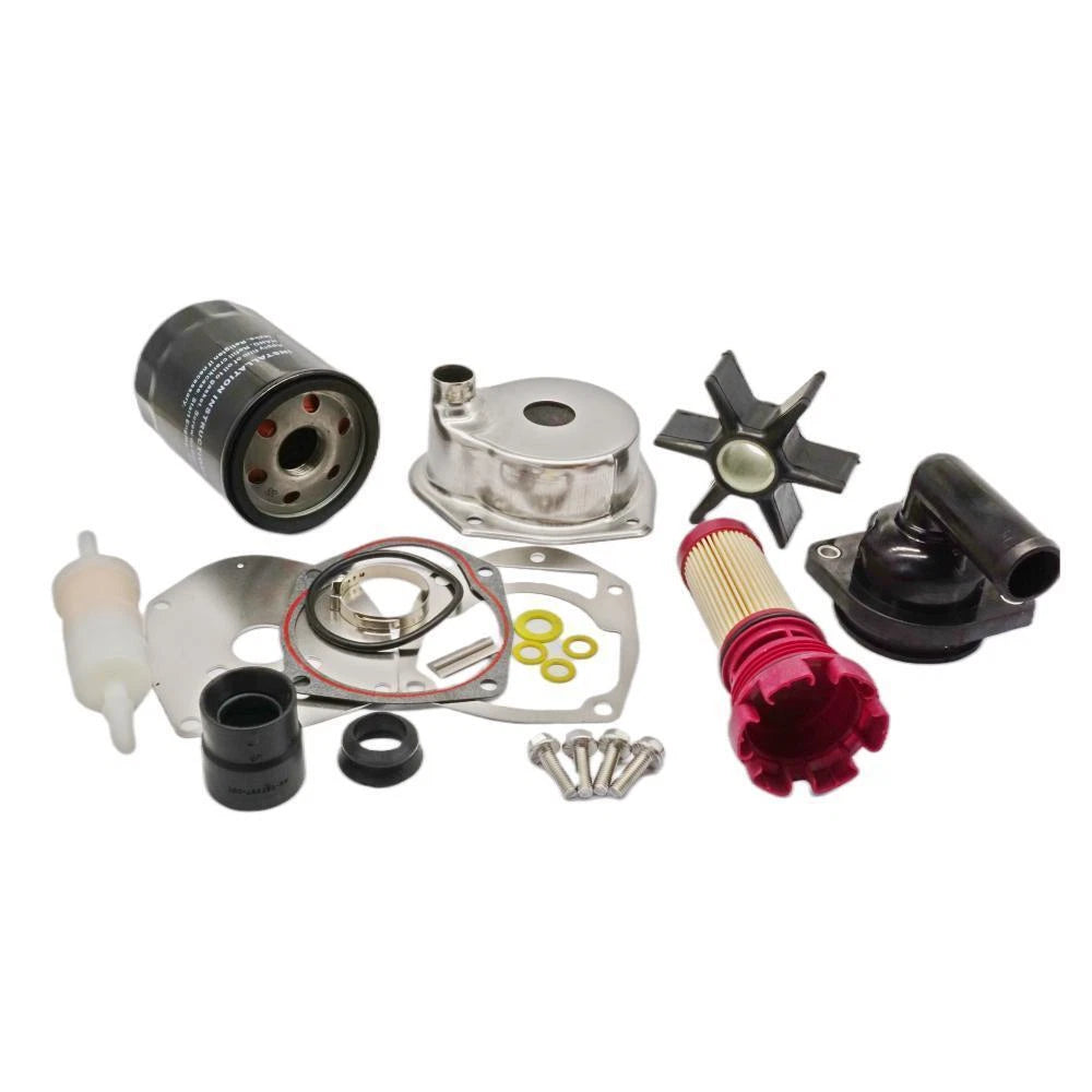 Outboard Maintenance Kit 8M0130835 for Mercury L4 Verado (w/Thermostat 892864T04)