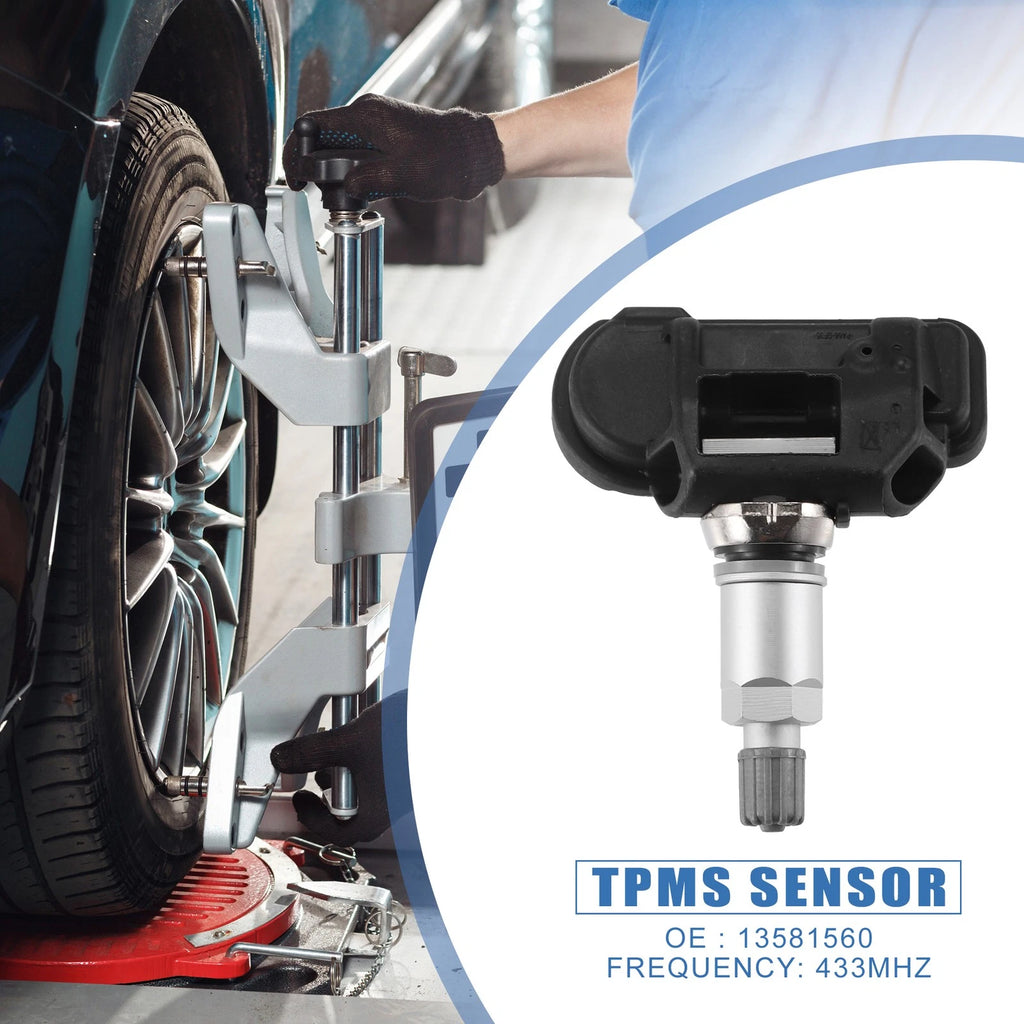 Set of 4 TPMS Sensors No.13581560 for Chevrolet C7 Corvette (2014–2019)