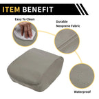 Center Console Cover for Dodge Ram 1500 2002-2008 Microfiber Leather Grey