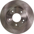 Brake Rotor and Pad Kit for Kia Soul (2010–2011) Front Solid 2-Wheel Set