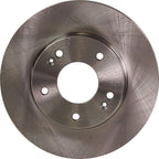 Brake Rotor and Pad Kit for Kia Soul (2010–2011) Front Solid 2-Wheel Set