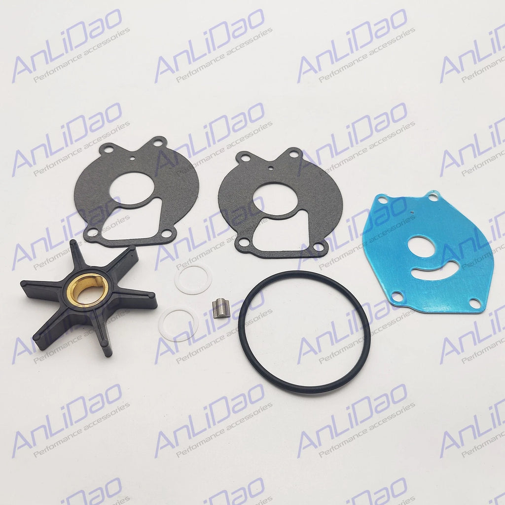 Water Pump Impeller Kit for Mercury 18 20 25HP (18-3215, 47-85089Q4, 47-85089T7)