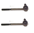 Set of 2 Inner Steering Tie Rod Ends for Buick Cadillac Chevy