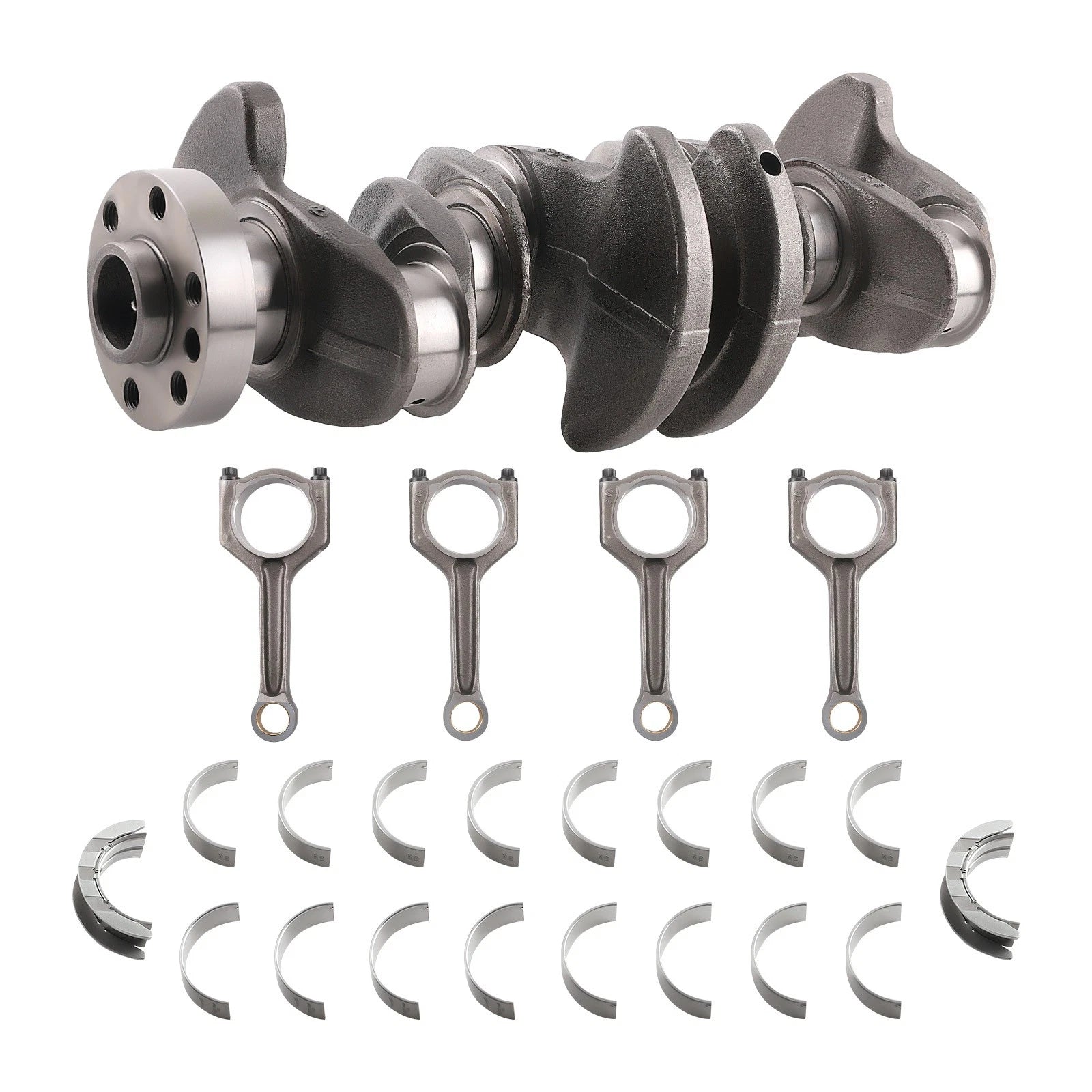 Set of 4 Crankshaft Connecting Rod Bearings for BMW 328i 320i 420i X3 (2012–2019)
