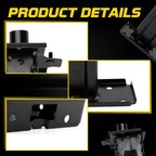 Set of 2 Front Bumper Support Brackets for Nissan Rogue (2014–2019)
