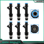 Set of 6 Fuel Injectors for Chevrolet Impala Camaro Monte Carlo Pontiac Firebird 3.8L