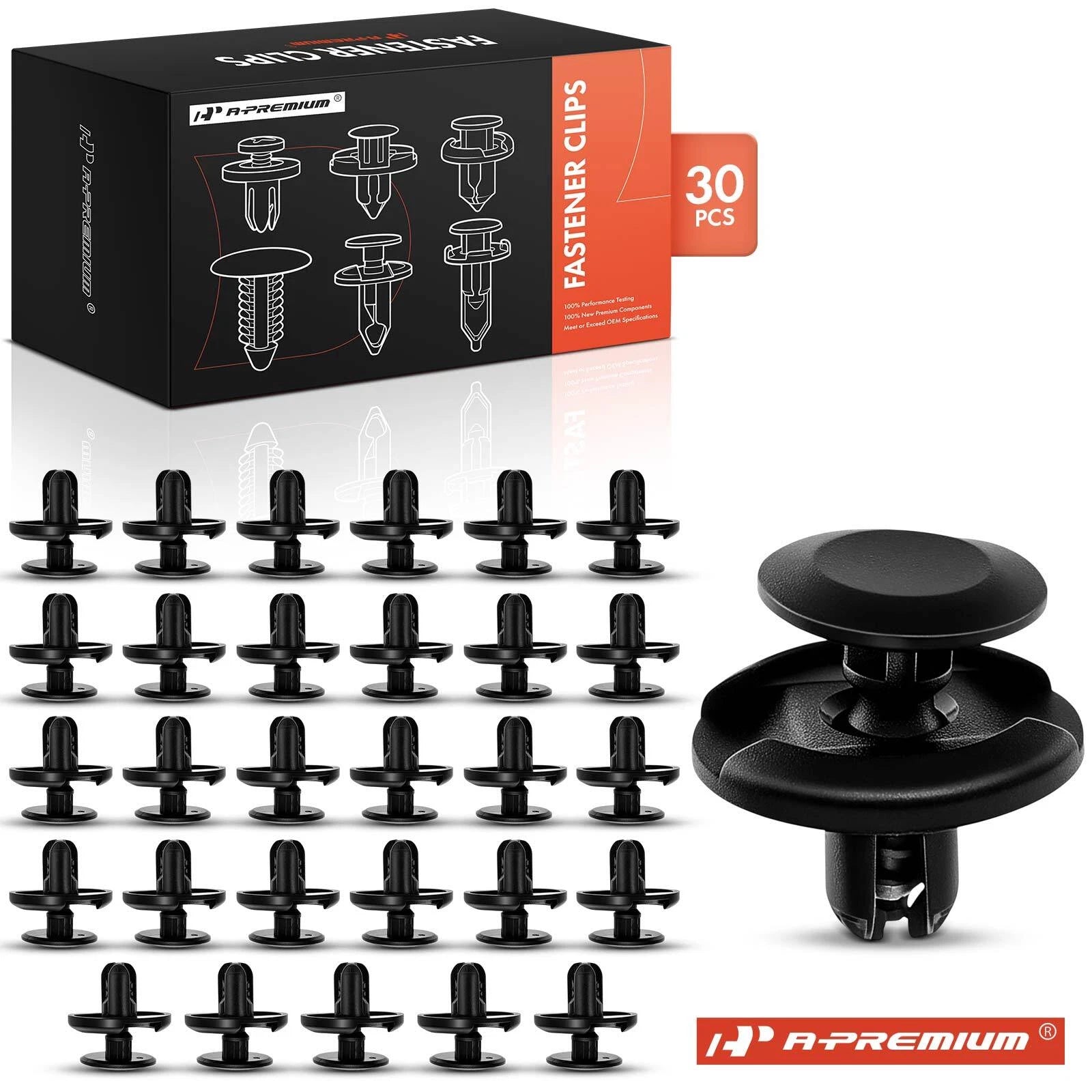 30x Nylon Fender Splash Shield Clips for Toyota 