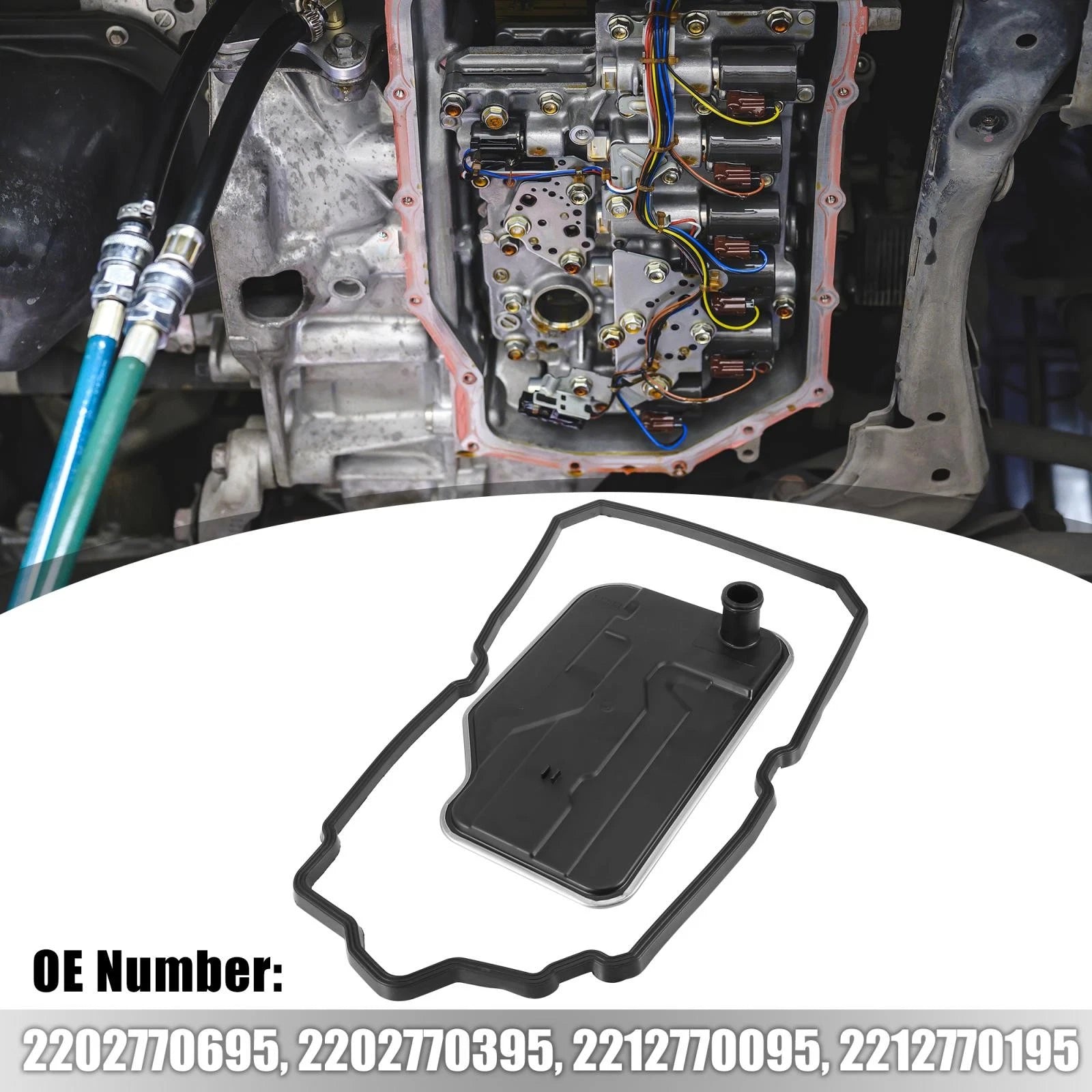 Automatic Transmission Filter Oil Pan Gasket Kit for Mercedes-Benz  2202770695