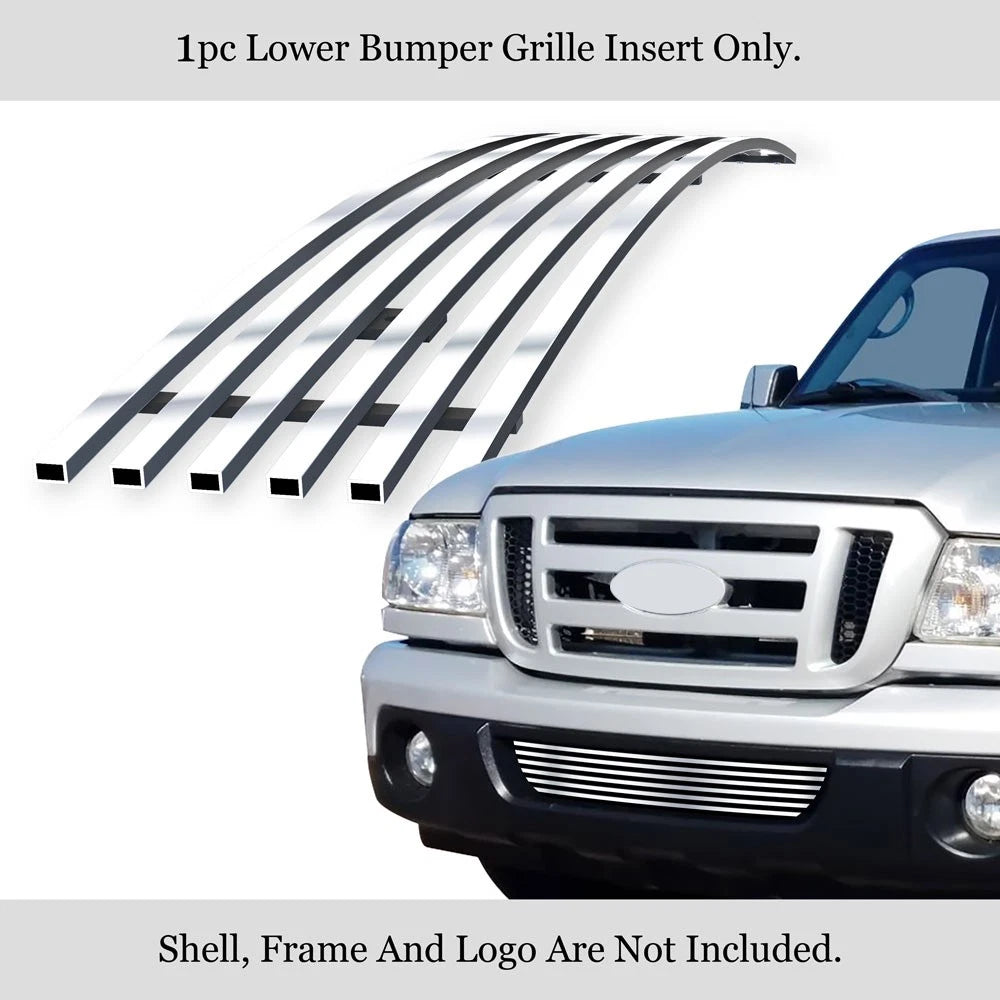 Stainless Chrome Billet Grille Insert for Ford Ranger (2006-2012)