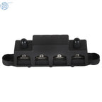 Set of 4 Post Busbar Power Distribution Block 12V 250A with Cover