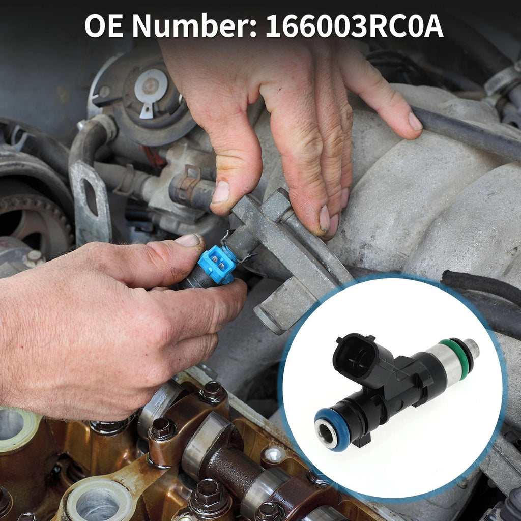 Fuel Injector No. 166003RC0A for Nissan Sentra 1.8 (2013–2019) 1 Pc Gray